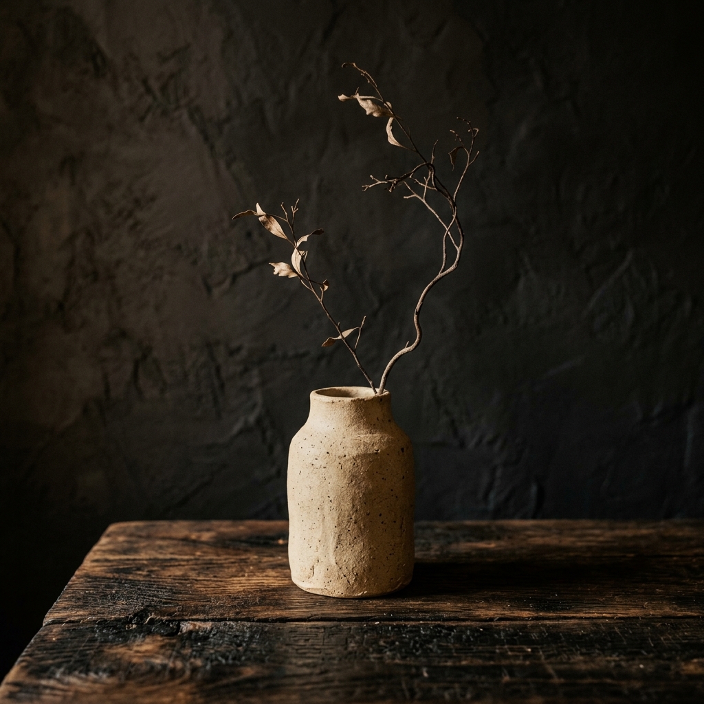 Minimalist ceramic detail