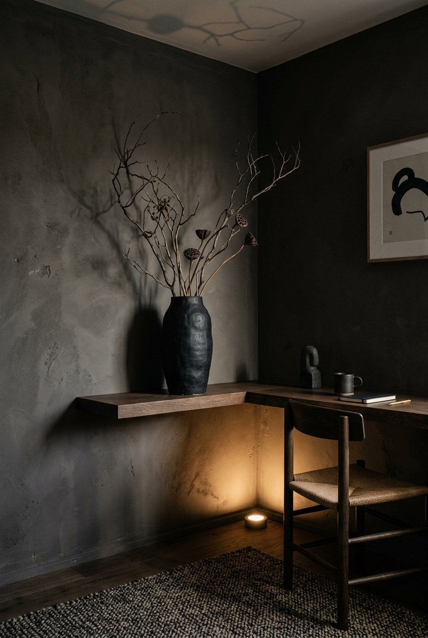 Japandi room details